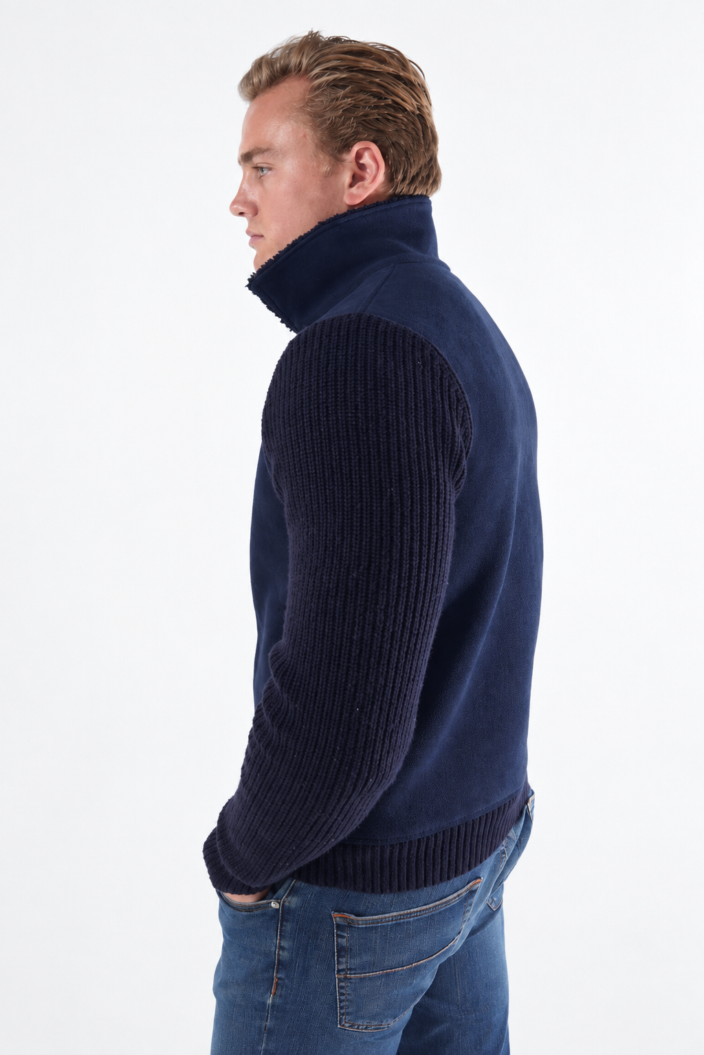 foret cardigan jakke navy