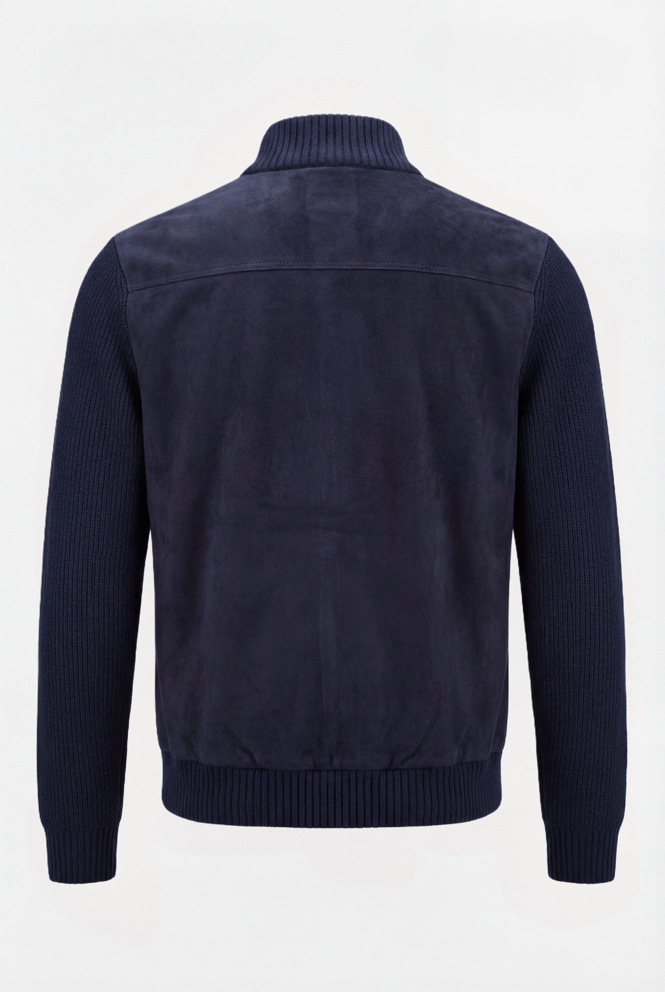 Navy semsket cardigan