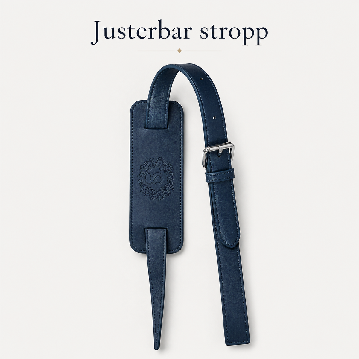 Navy Suede Duffel