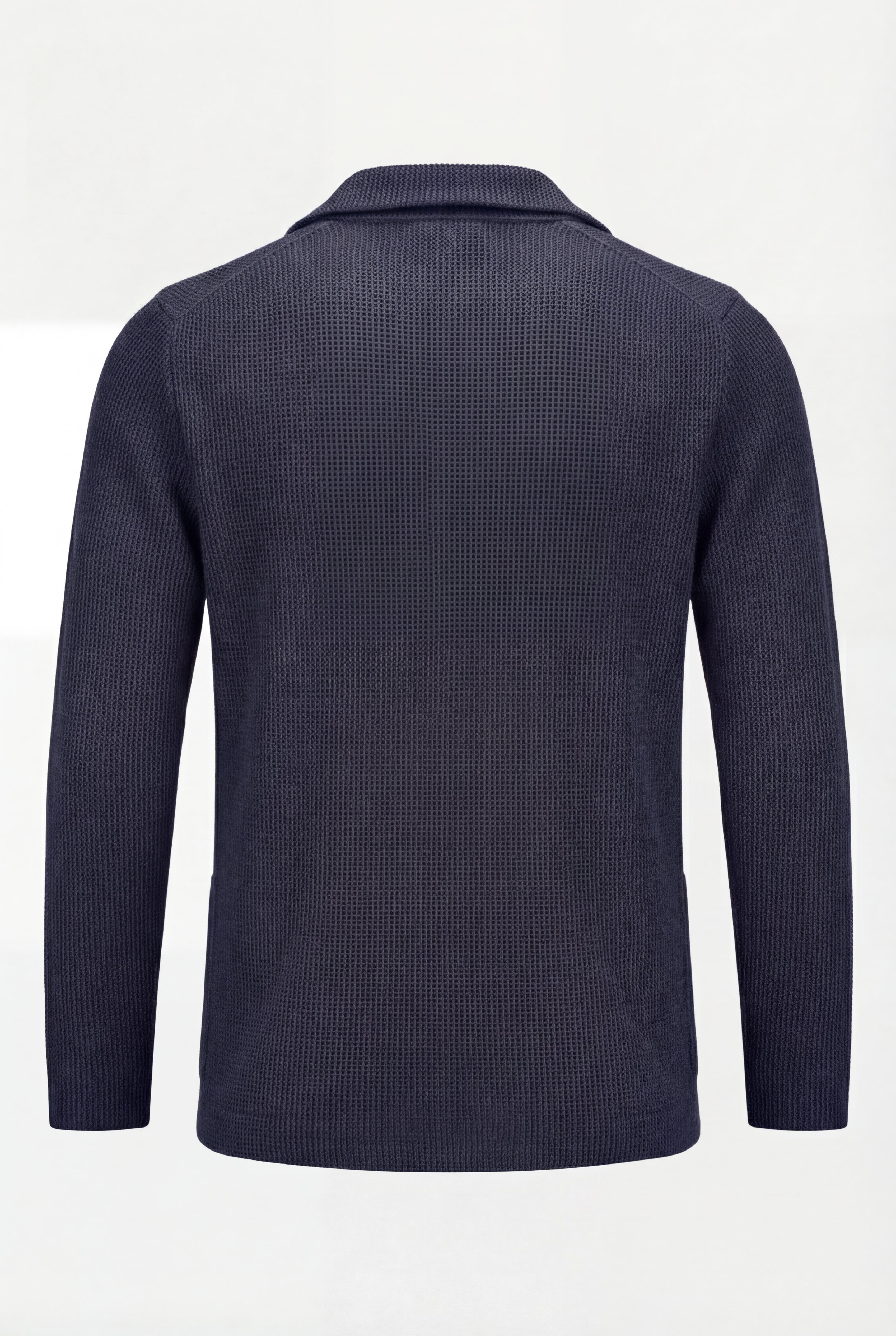 Strikket blazer Navy