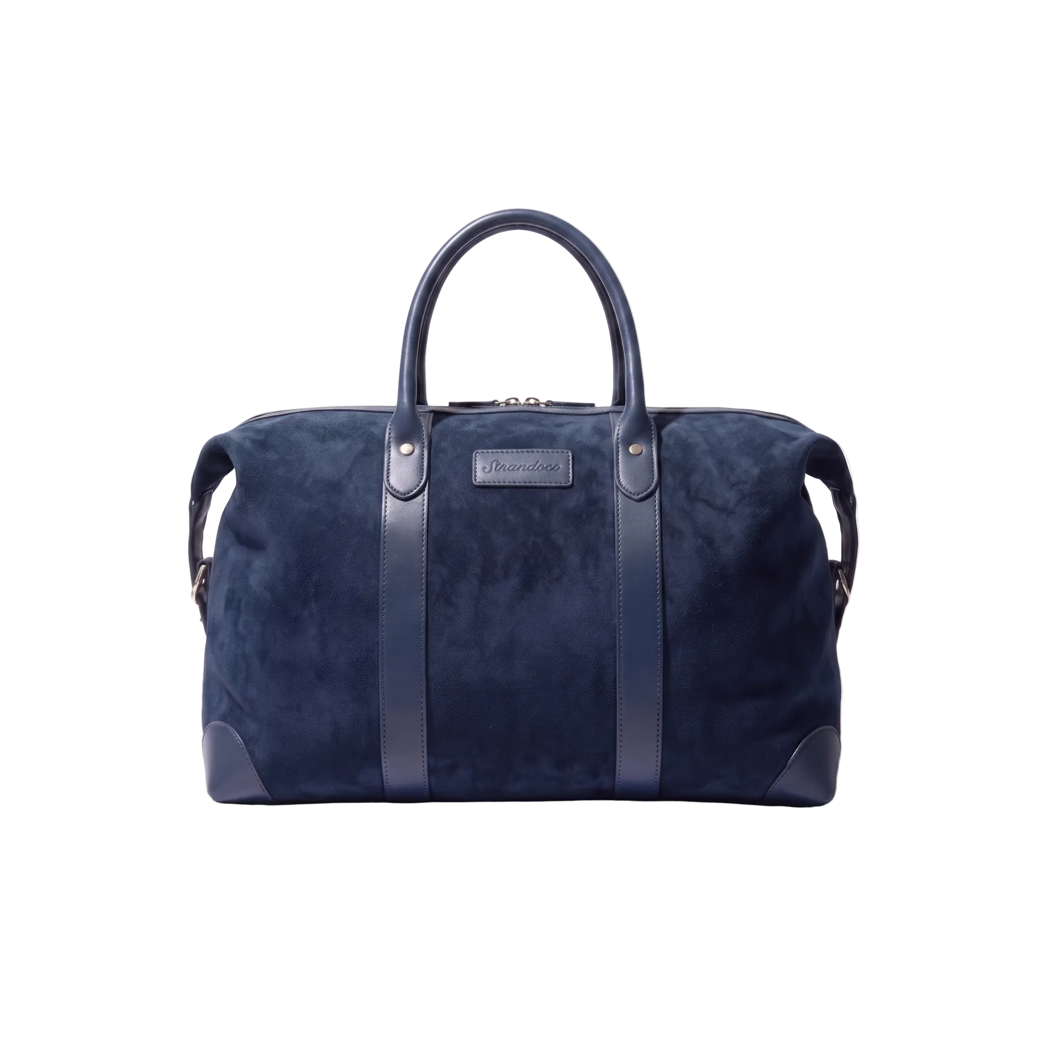 Navy Suede Duffel