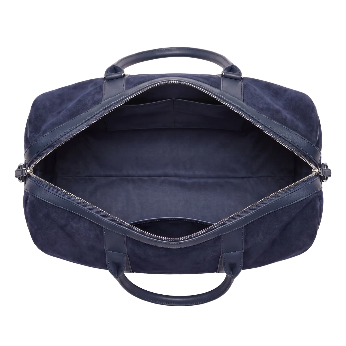 Navy Suede Duffel
