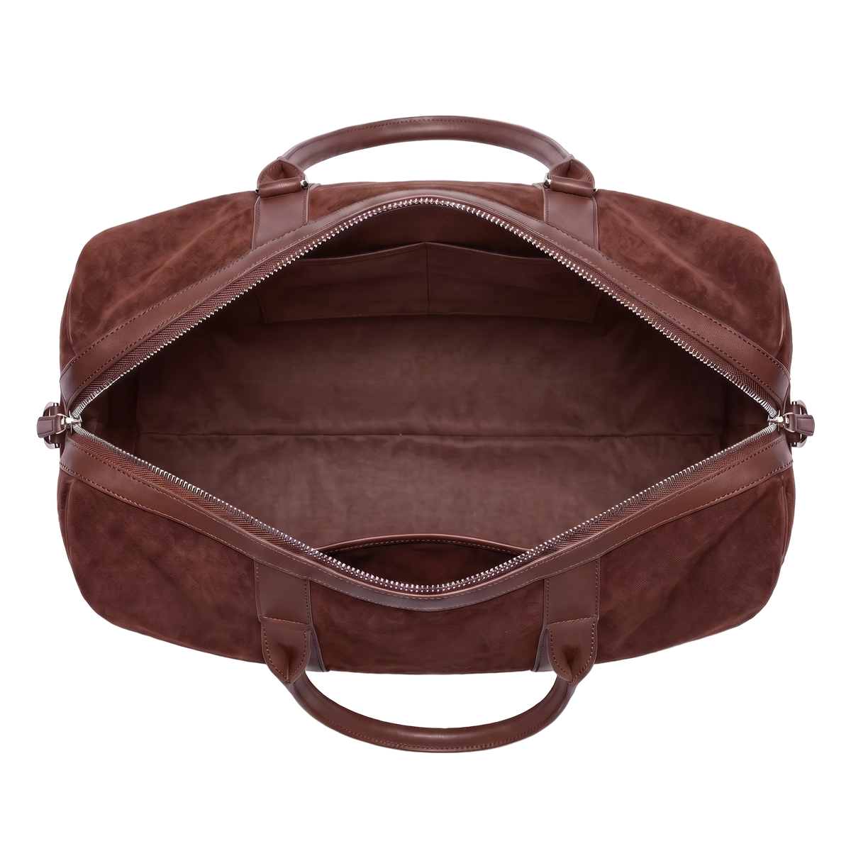 Brown Suede Duffel