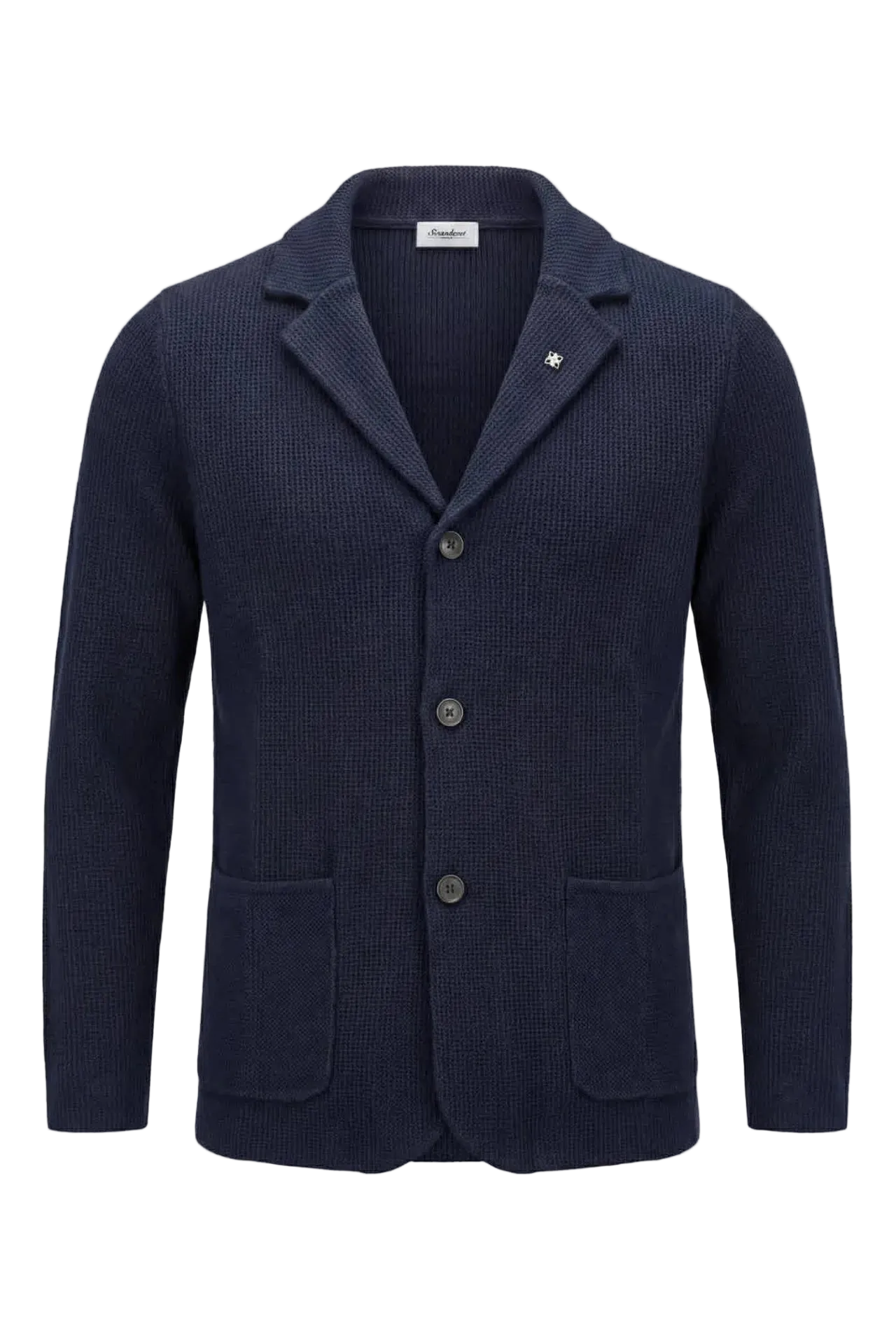 Strikket blazer Navy