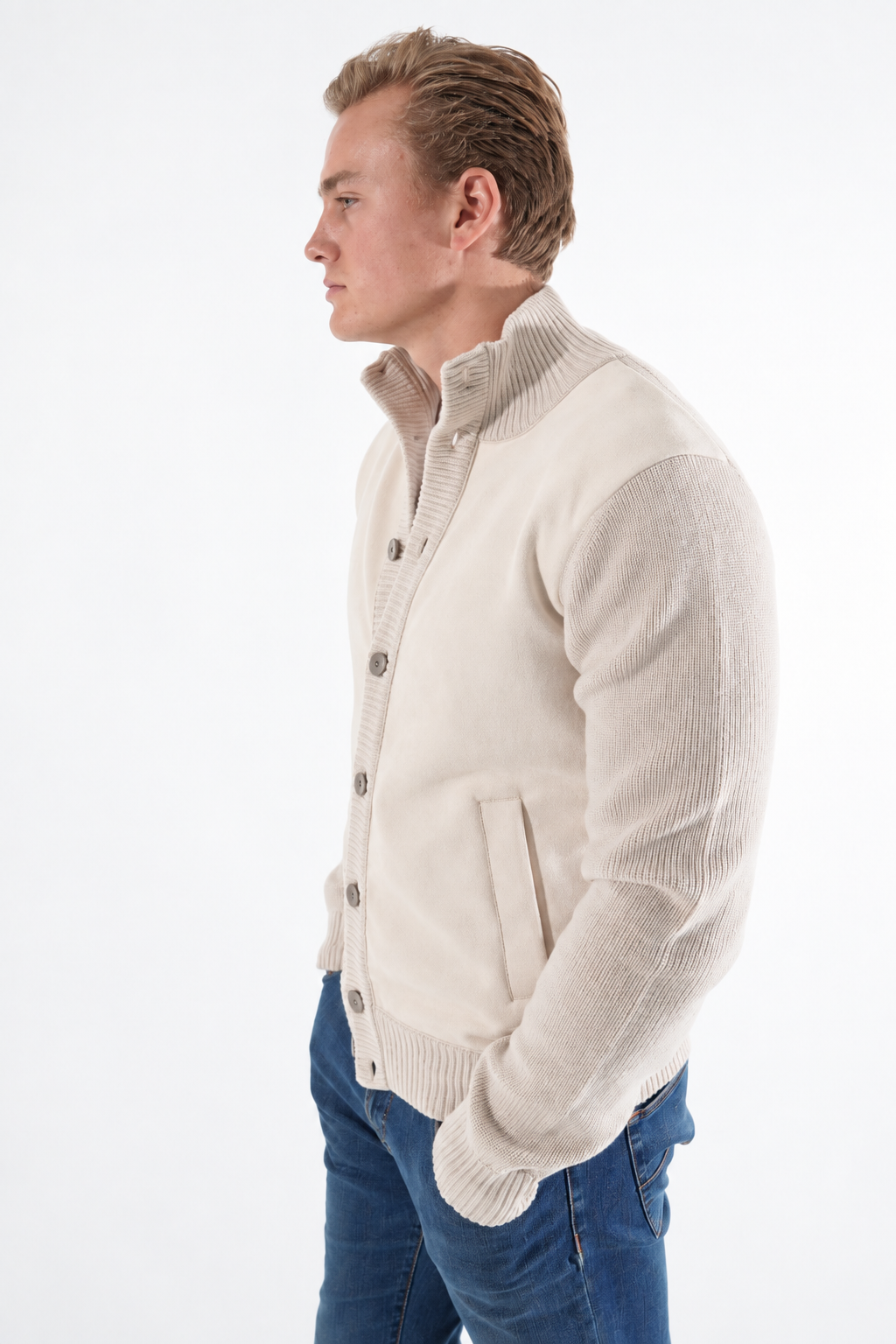 knapp cardigan beige